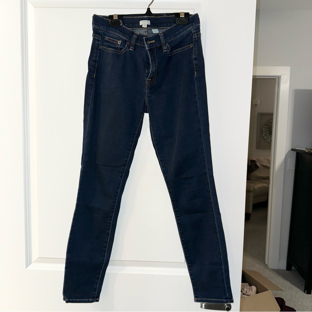 J crew size 26 stretch skinny jeans